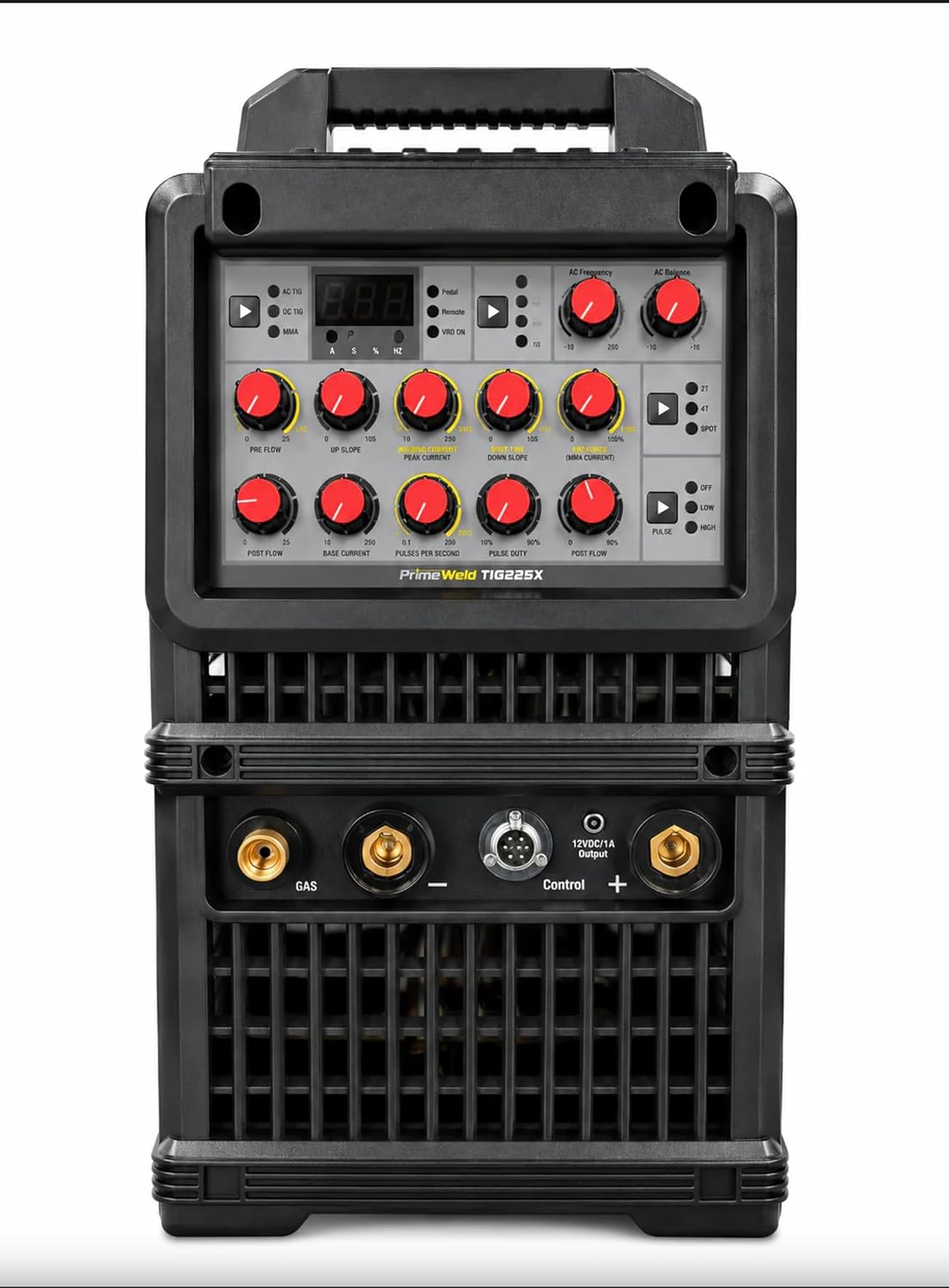 TIG225X 225 Amp IGBT AC DC Tig/Stick Welder with Pulse CK17 Flex Torch and Cable