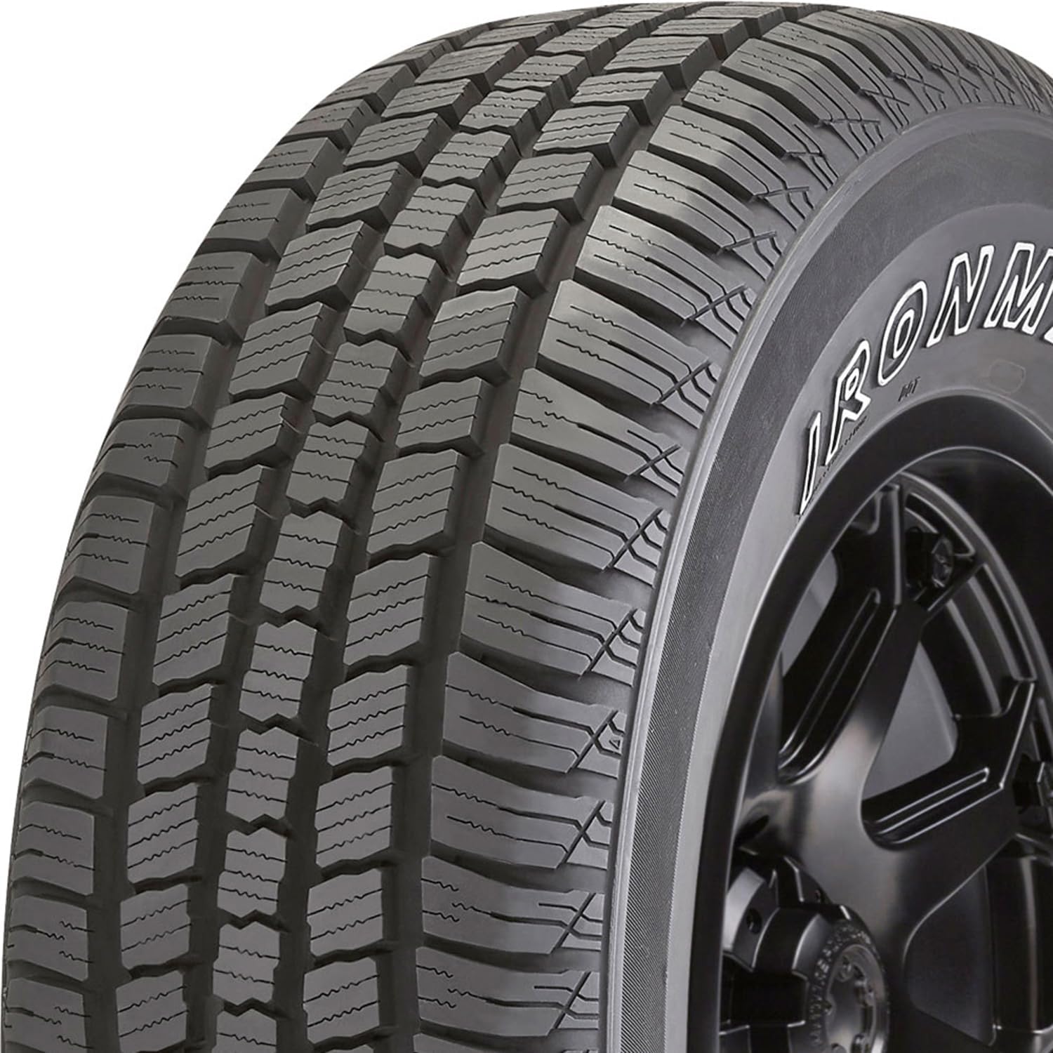 Ironman Radial A/P 265/70R17 115T | Truck/SUV Highway All Season Traction 115T Rated Standard Load Radial Construction Outlined White Lettering Tire