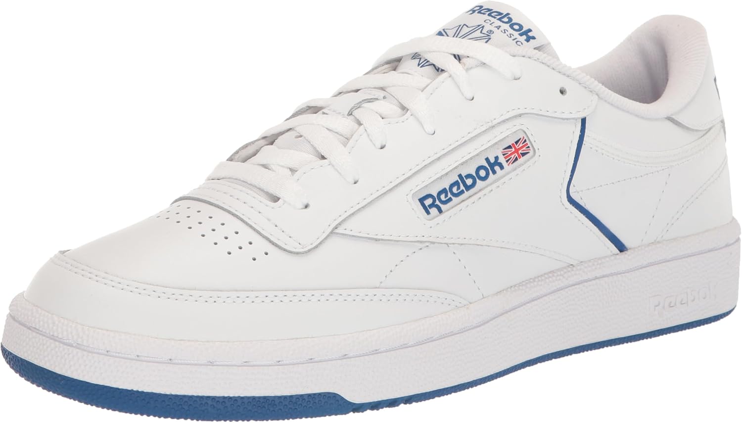 Reebok Club C 85 Mens Tennis Shoes, Casual Fashion White Sneakers for Men