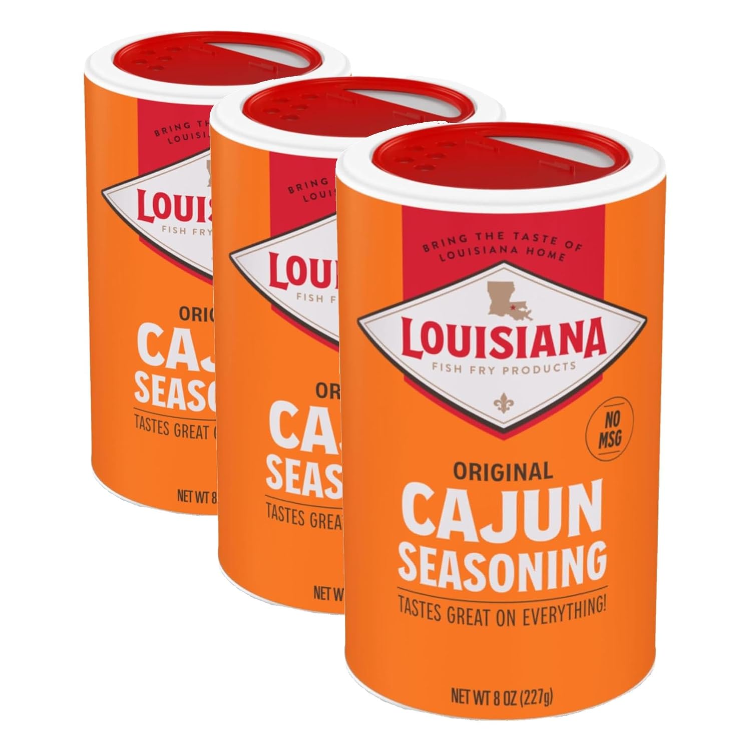 Louisiana Fish Fry Products Cajun Seasoning 8 Ounce