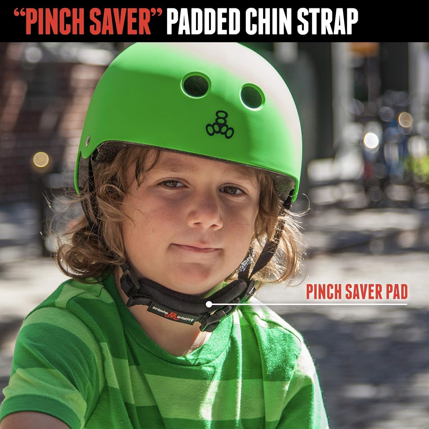 Triple Eight Lil 8 Kids Helmet – Ideal for Biking, Skateboarding, in-Line Skating, Rollerblading and Scooter