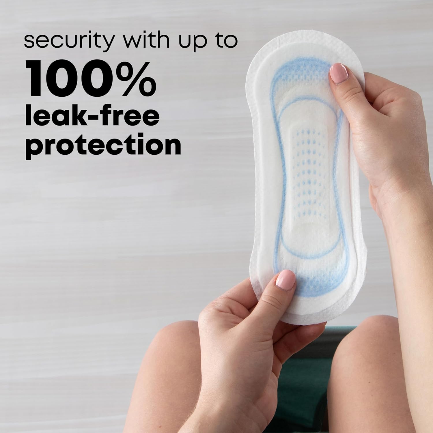 U by Kotex Clean & Secure Ultra Thin Pads, Regular Absorbency, 176 Count (4 Packs of 44) (Packaging May Vary)