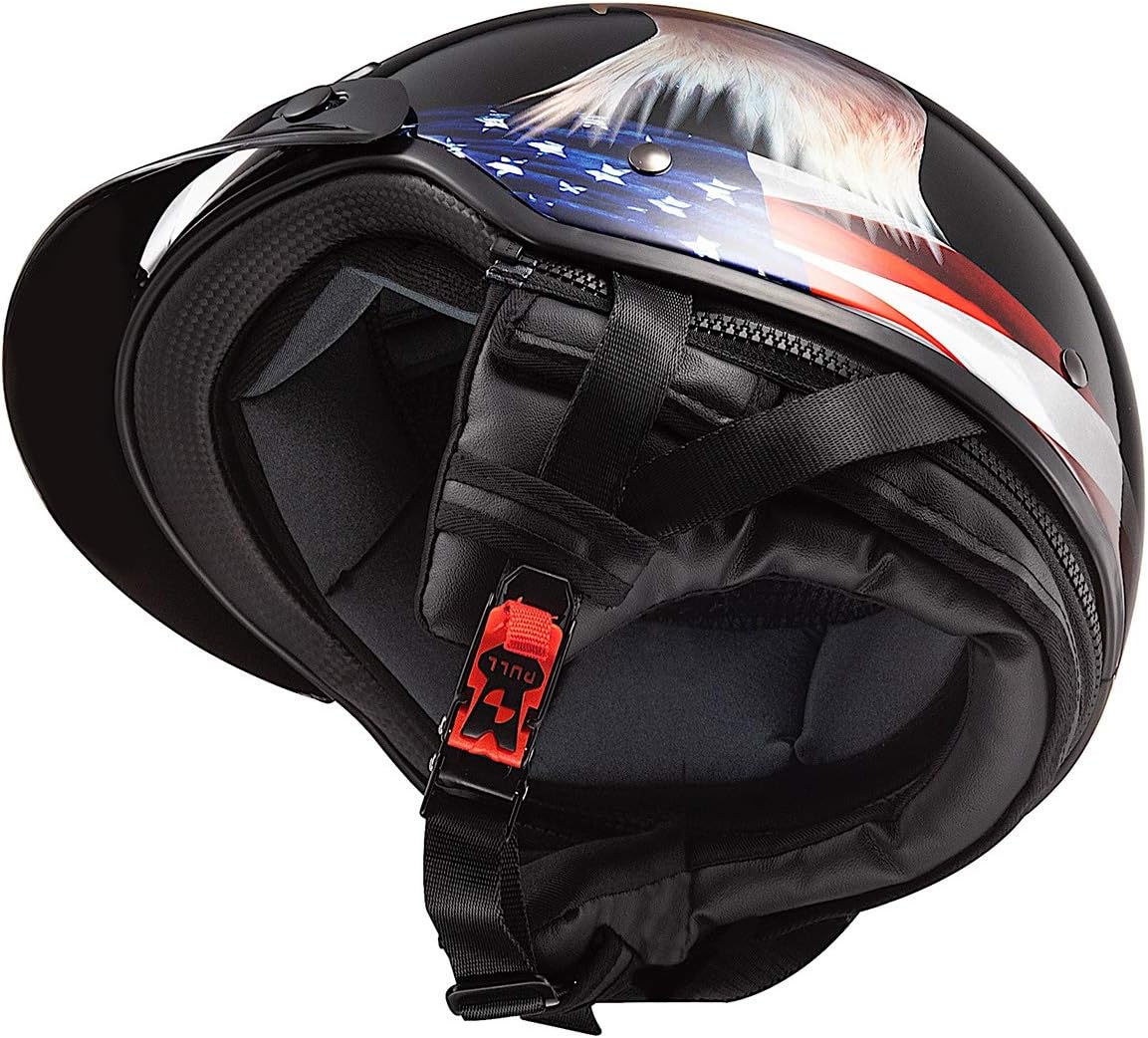 LS2 Helmets Bagger Motorcycle Half Helmet