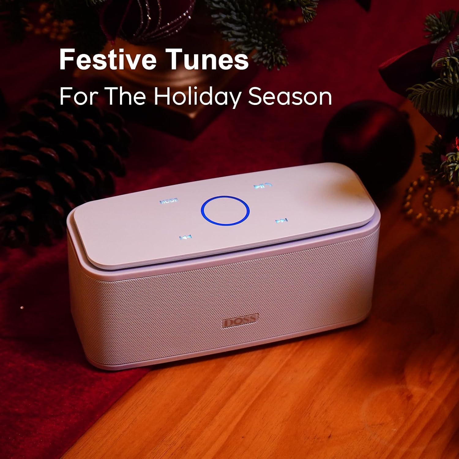 DOSS SoundBox Touch Wireless Bluetooth Speaker-12W HD Sound with Rich Bass