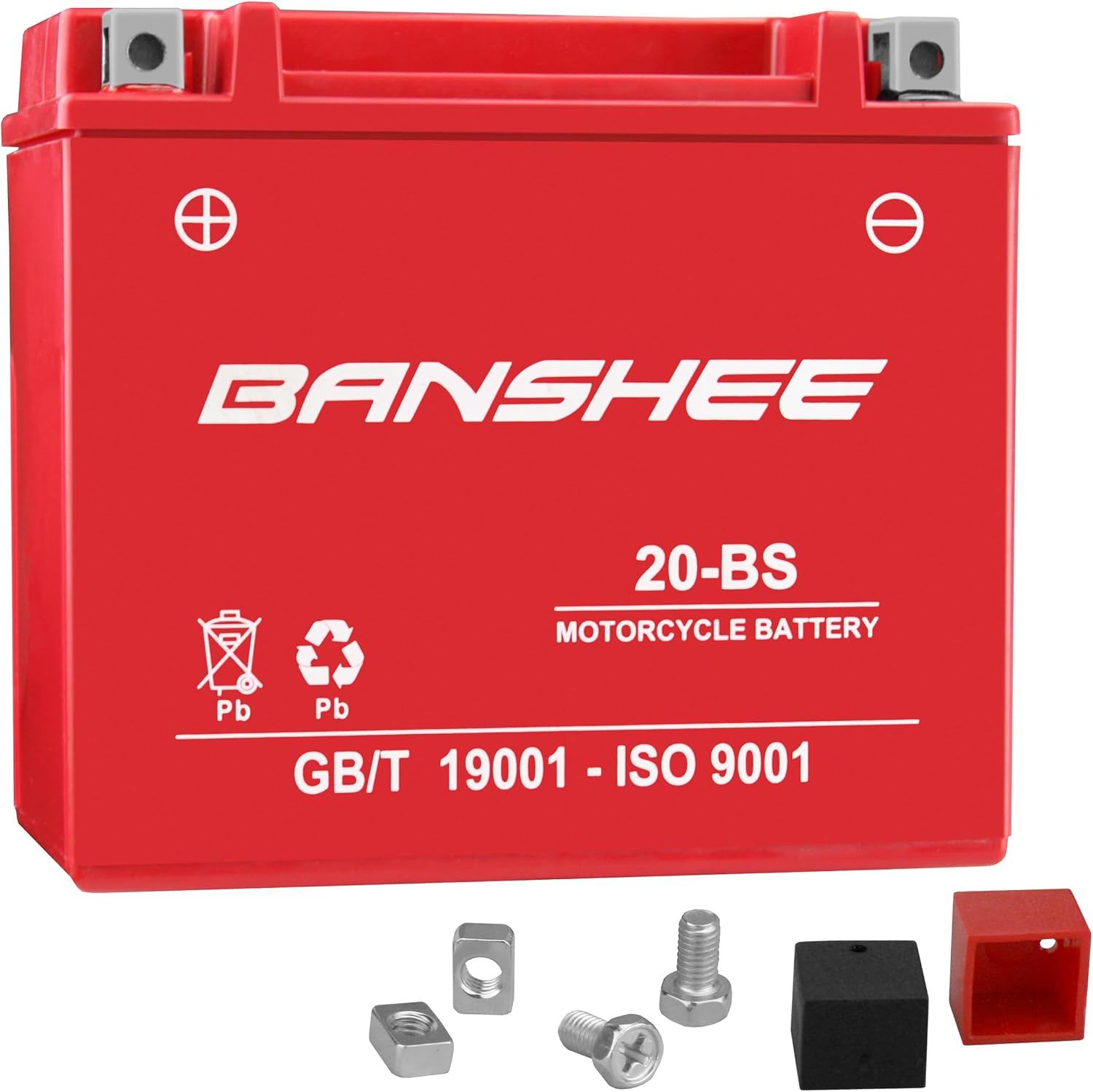Banshee Replacement GYZ20H YTX20-BS YTX20H-BS YB16-B-CX 12V Sealed Motorcycle AGM Battery 18Ah