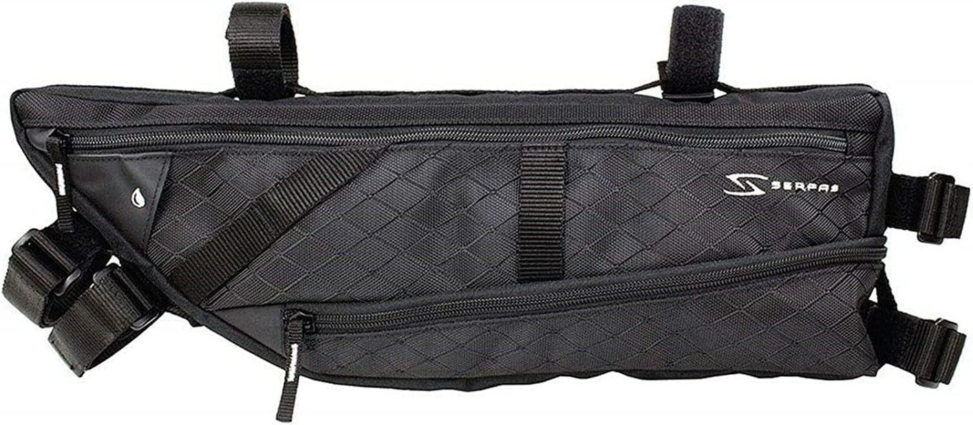 Serfas Ark Expandable Half-Frame Bicycle Bag (Black)