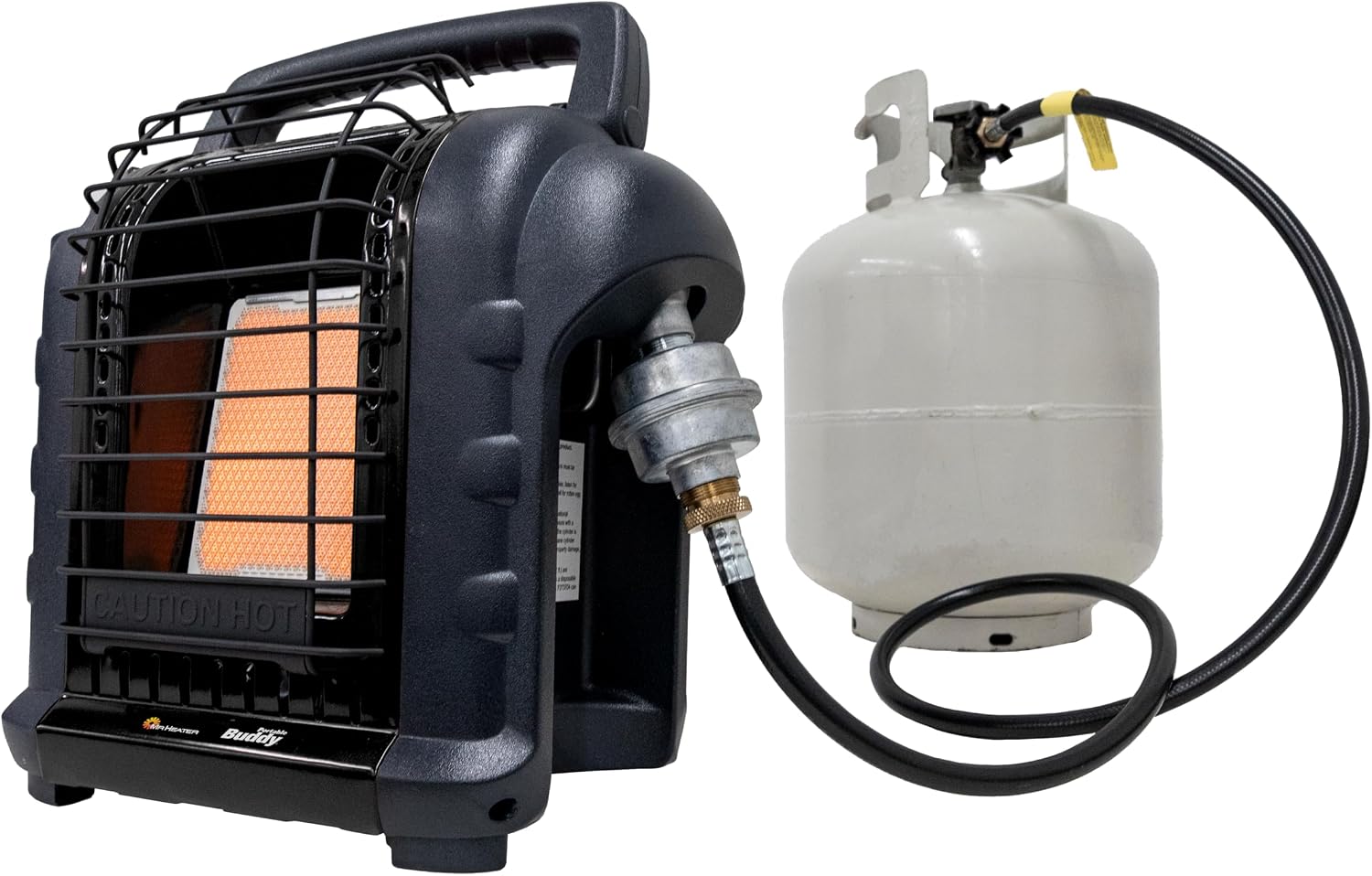 Mr. Heater 9,000 BTU Portable Buddy Midnight Series Radiant Propane Heater