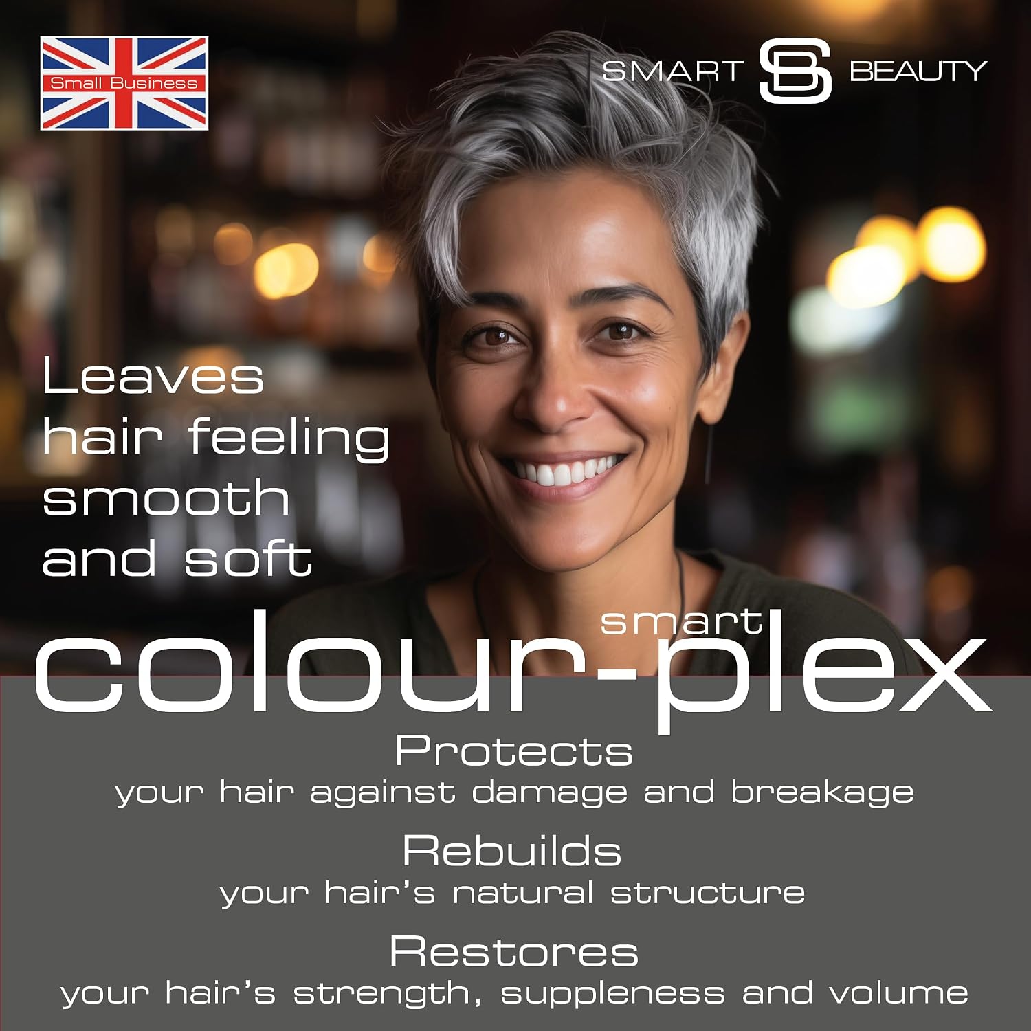 Smart Beauty Blonde Bleach-It, The Ultimate Lightener for Dark Hair, Perfect for Highlighting and Vibrant Pastel Colour, Hair Bleach Kit, Vegan & Cruelty Free