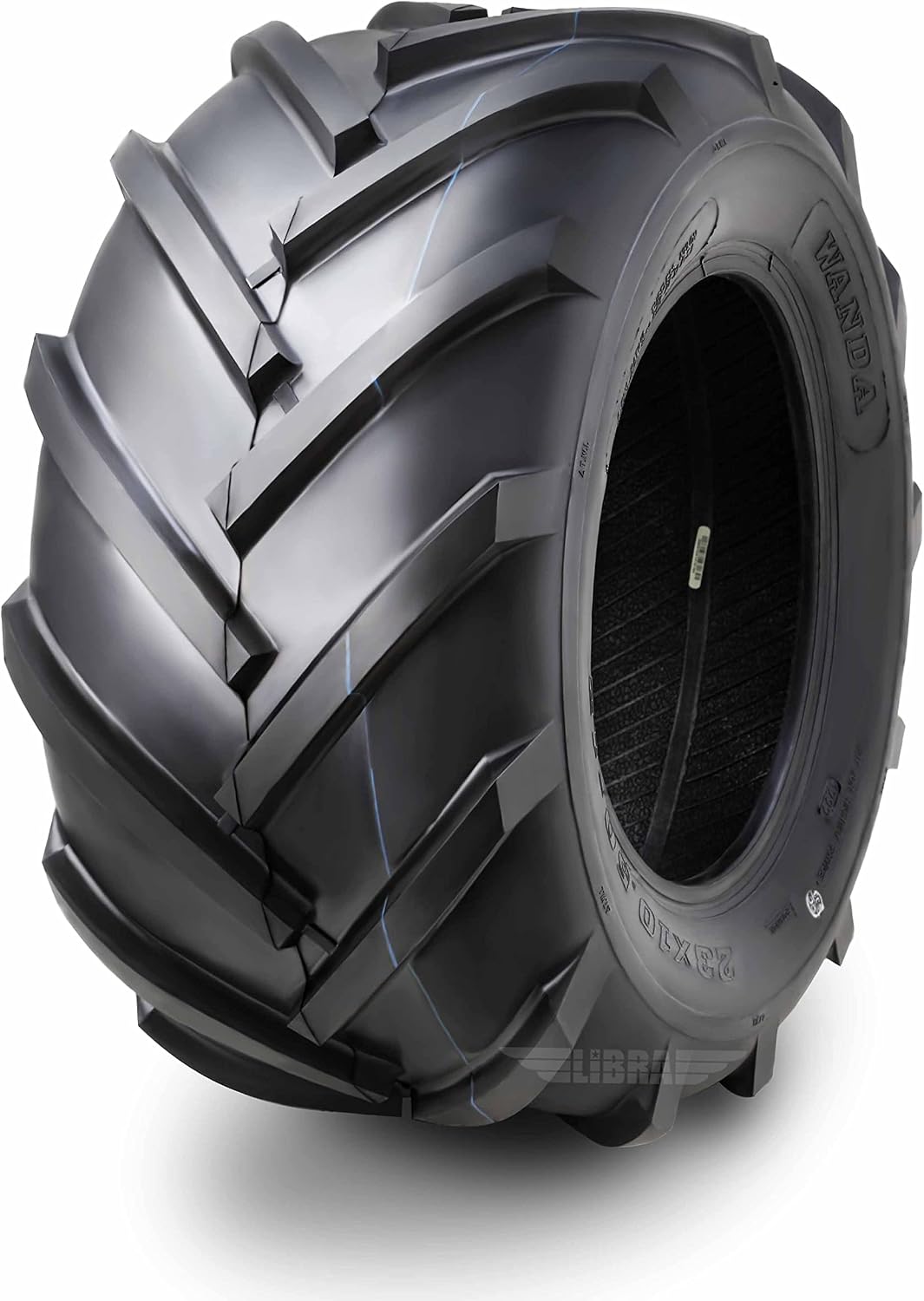WANDA Set 4 Lawn Mower Turf Tires 16x6.5-8 & 23x10.5-12 /4PR -13019/13049 | Riding Lawn Mover, Garden Tractor