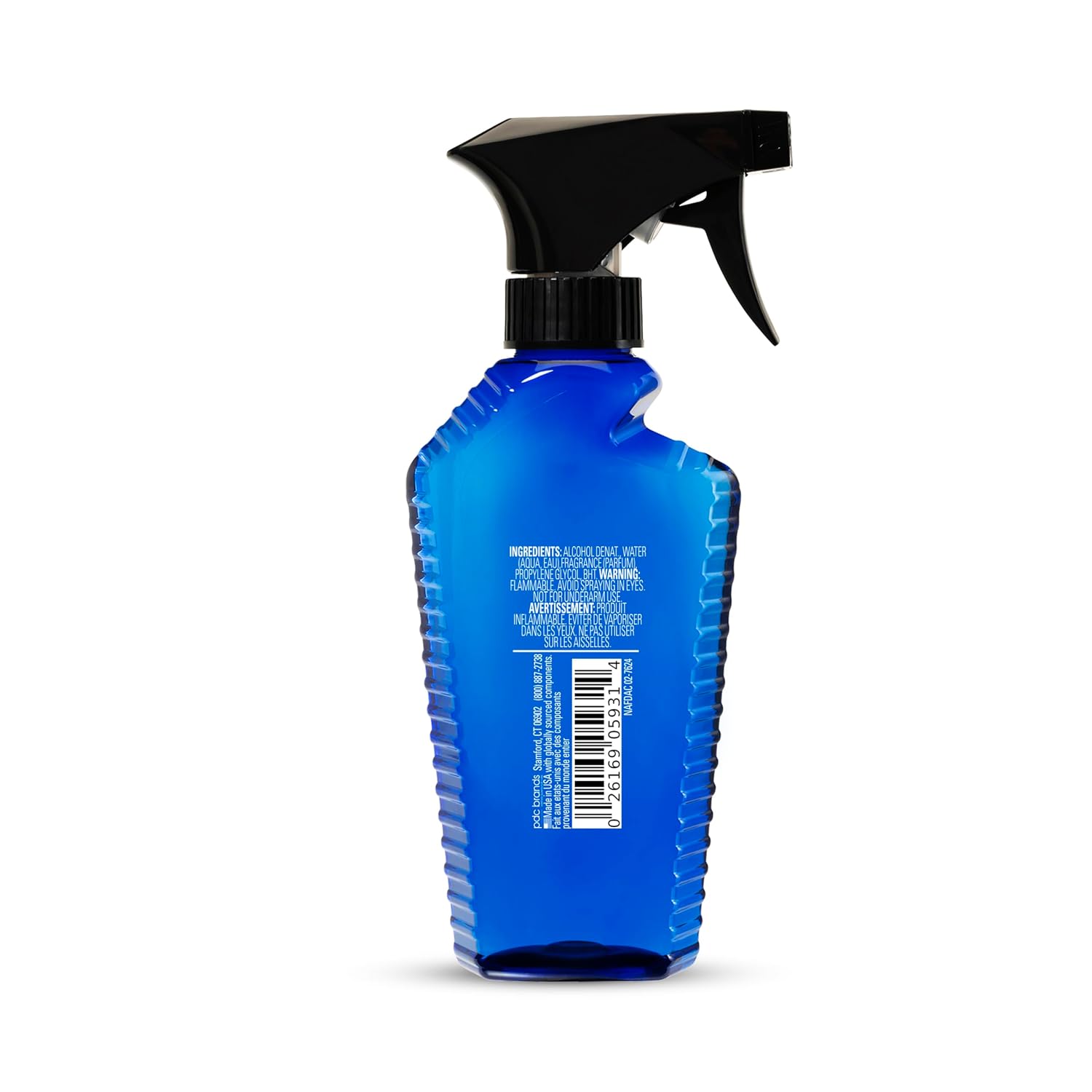 BOD man Fragrance Body Spray, Fresh Blue Musk, 8 fl oz