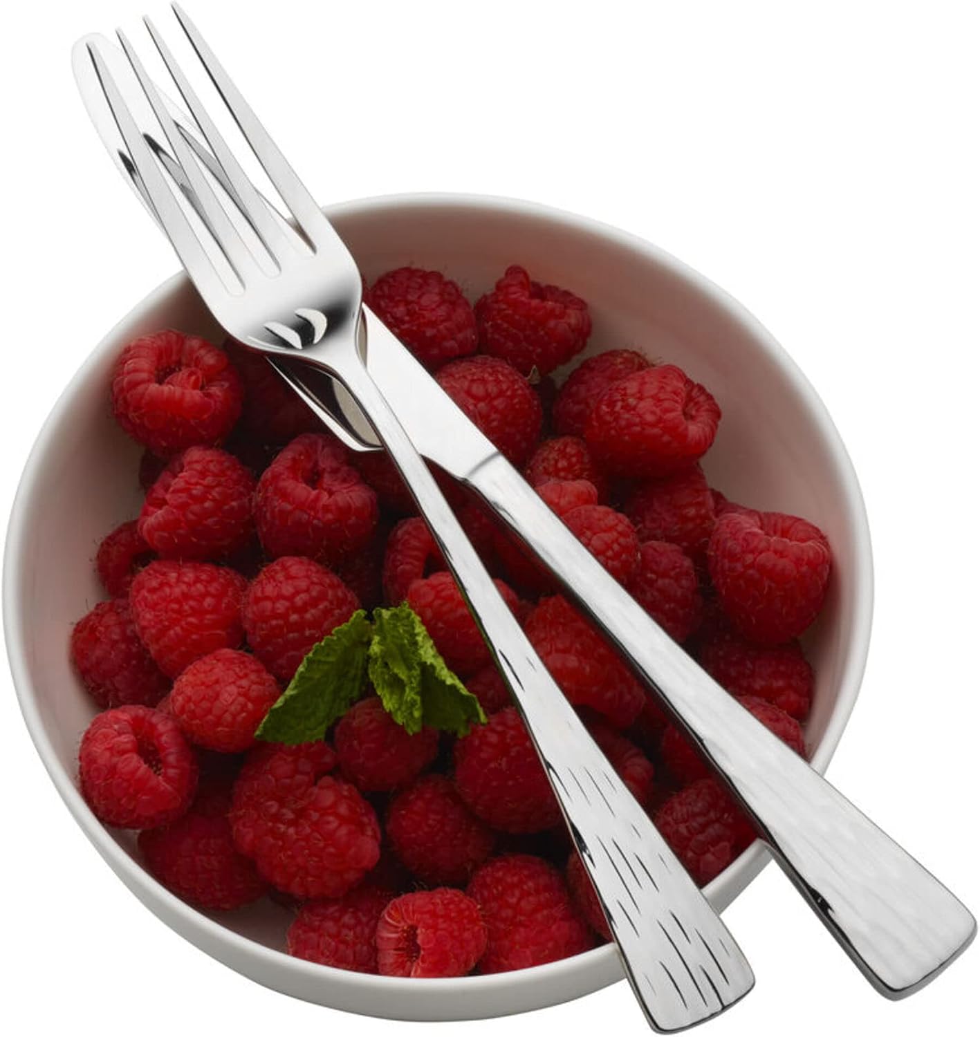 Mikasa Harmony 45-Piece Silverware Set, 18/10 Stainless Steel Cutlery for 8, Includes Forks, Knives, Spoons, and 5-Piece Serving Utensils Set