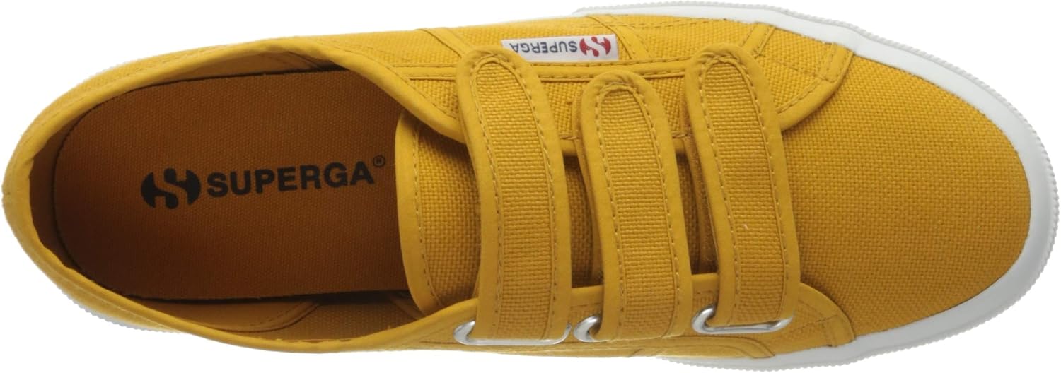 Superga Unisex 2750 Cot3strapu Cotton Canvas Sneakers with Touch Strap Fastening