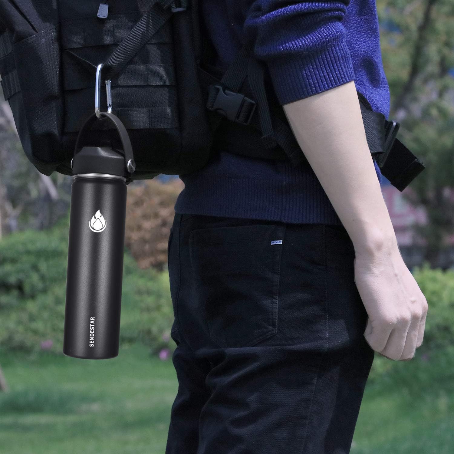 SENDESTAR Insulated Water Bottle 24 oz