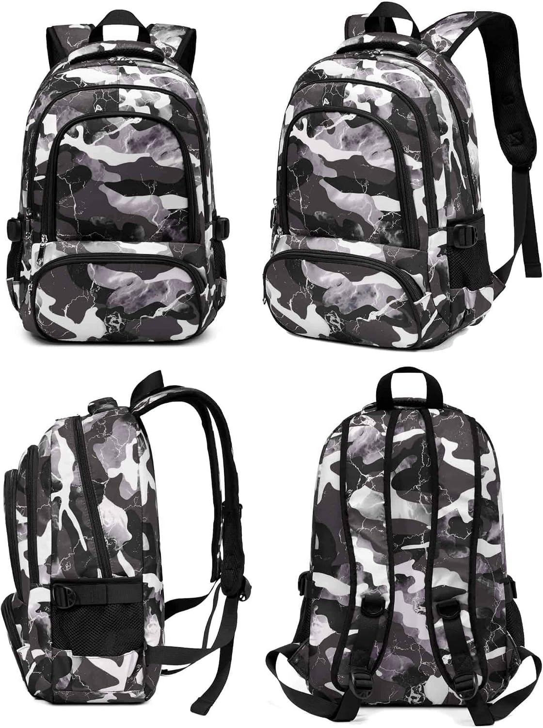 BLUEFAIRY Kids Backpack for Boys Elementary Book Bags Primary Middle School Bookbags for Childs Water Resistant Back to School Gifts Son Mochila