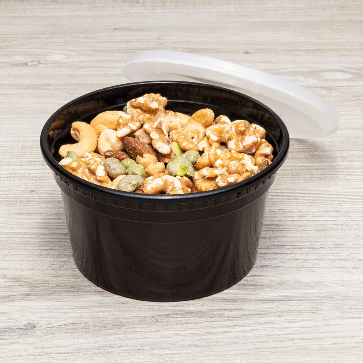 Karat [32oz - 240 ct] Clear PP Injection Molded Round Deli Containers with Lids (FP-IMDC32-PP)
