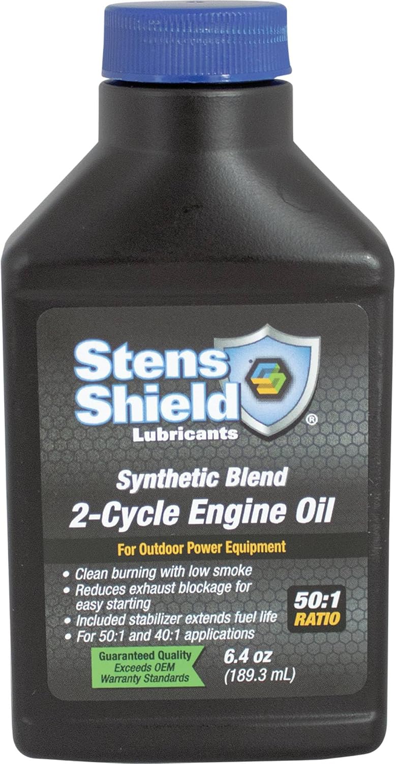 Stens 2-Cycle Engine Oil 770-646, Twenty-Four 6.4 oz. Bottles per case