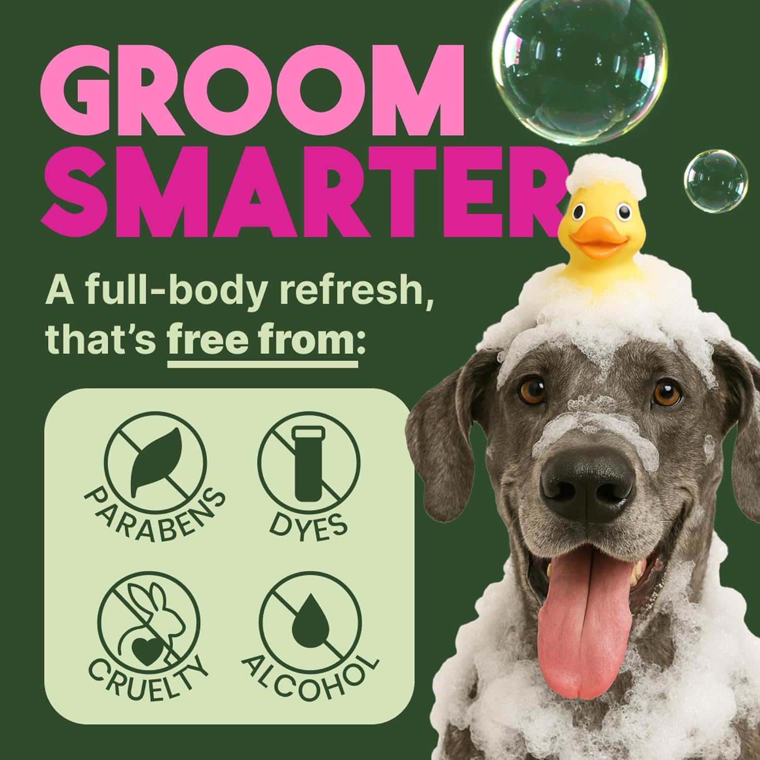 TropiClean Deodorizing Dog Shampoo, Berry & Coconut Scent, 2.5 Gallon