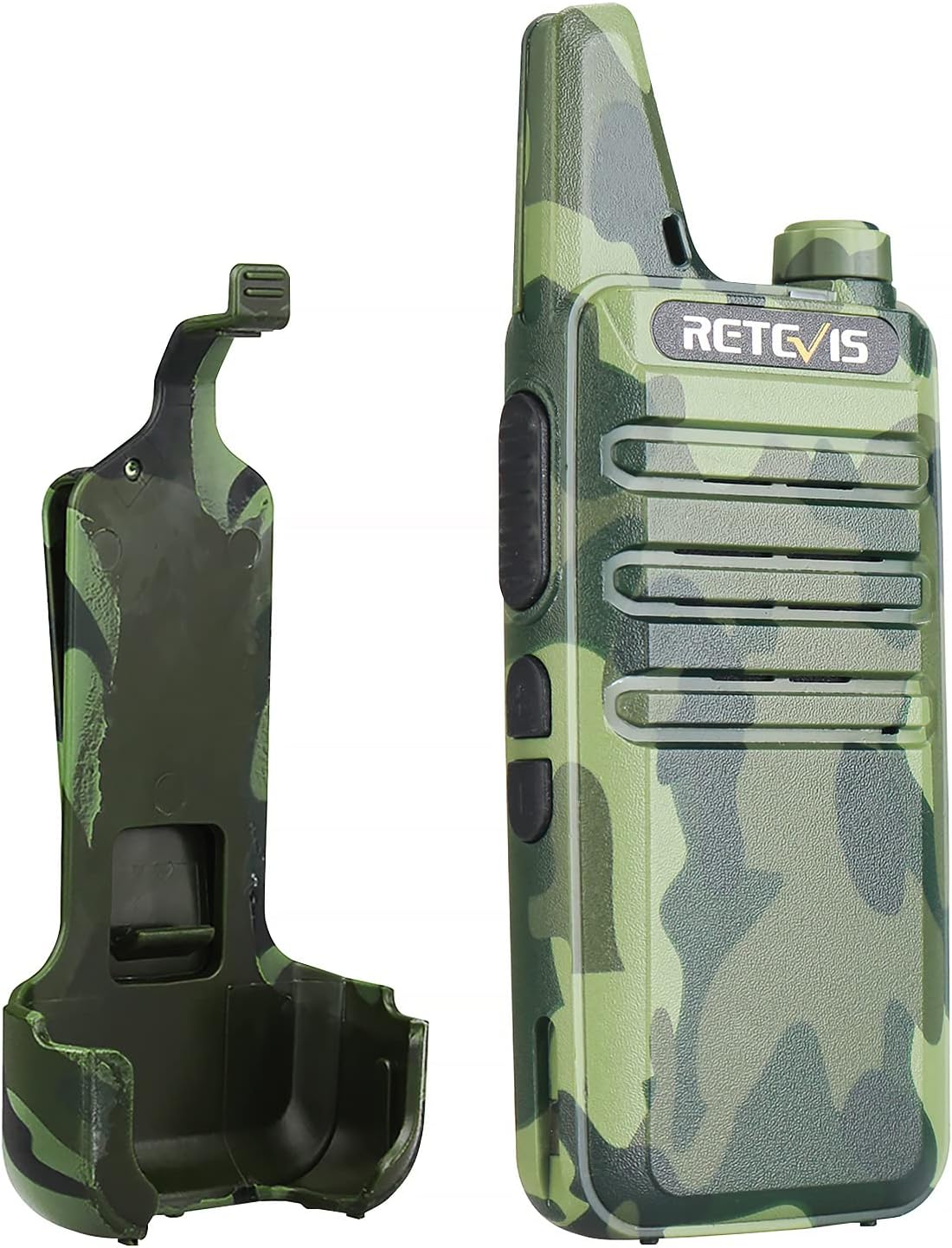Retevis RT22 Compact & Lightweight FRS Walkie Talkies Long Range (4 Pack) | For Small Business, Camping, Hiking, Cruise, Safe Short Antenna, Comfortable to Carry, Loud & Clear Audio, USB-C