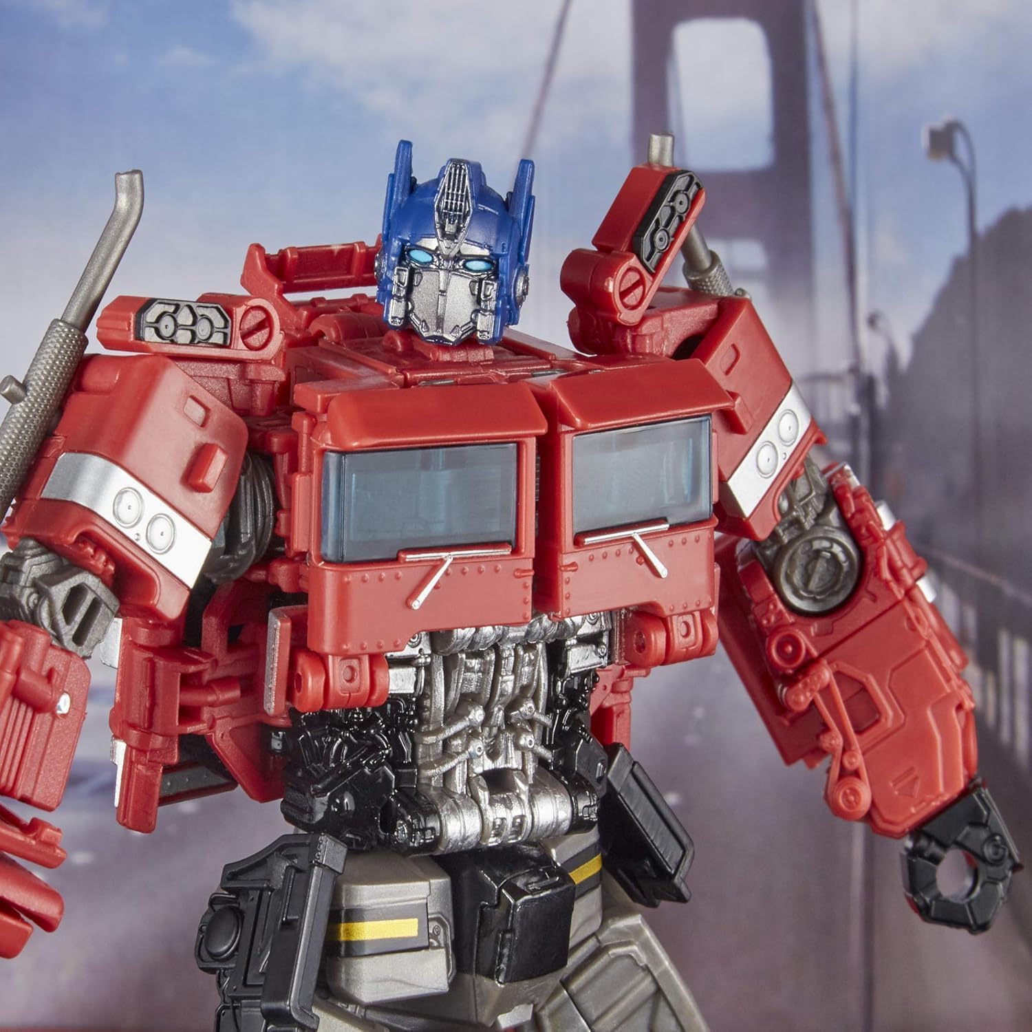 Transformers Toys Studio Series 38 Voyager Class Bumblebee Movie Optimus Prime Action Figure - Ages 8 and Up