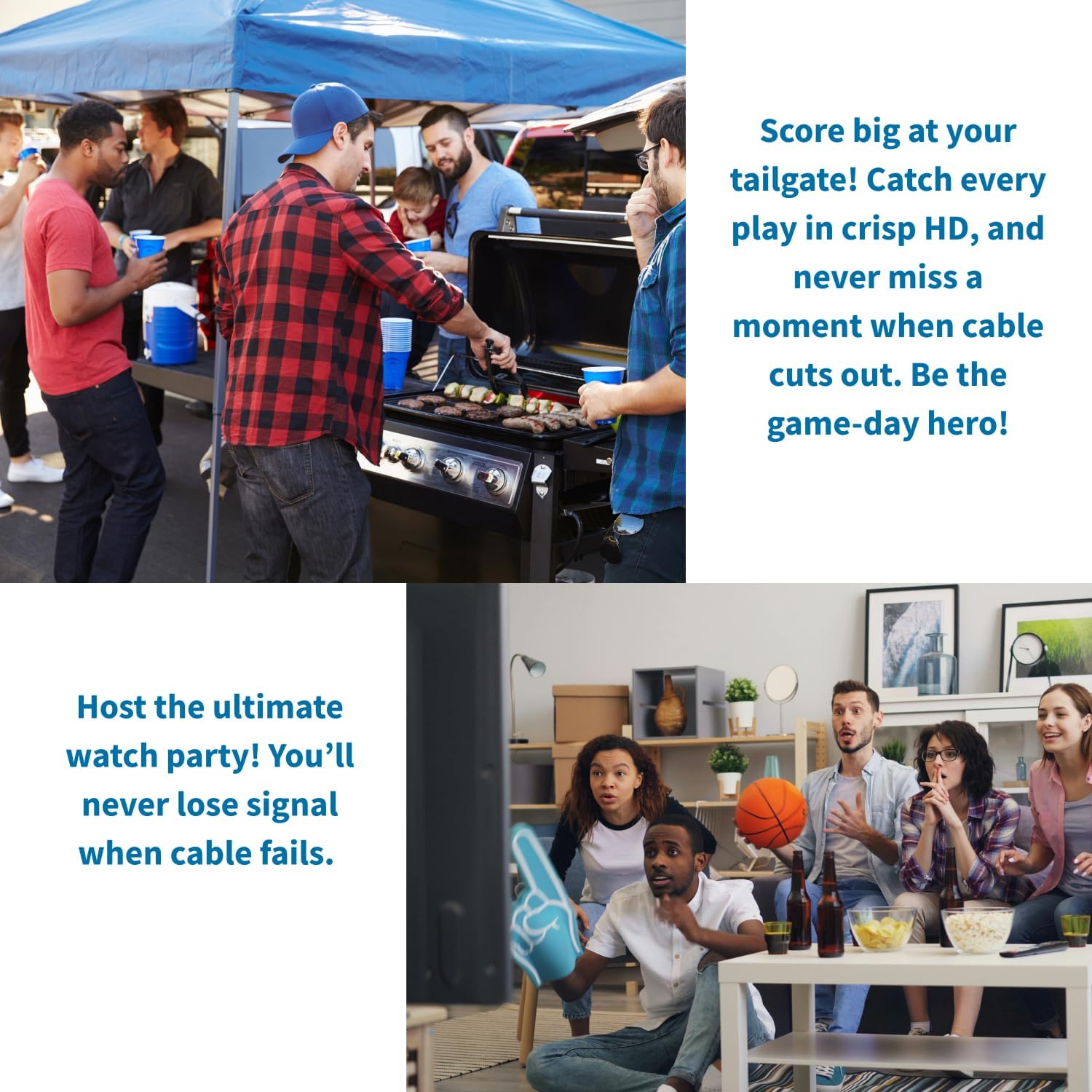 Antennas Direct ClearStream 4 UHF Indoor Outdoor TV Antenna, Multi-Directional, 70+ Mile Range, 4K 8K UHD, NEXTGEN TV – w/20-inch Mast, Reflectors