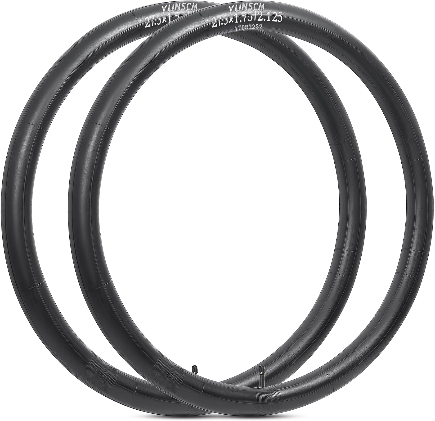 YUNSCM 27.5 Bike Inner Tubes 27.5 x 1.75/1.95/2.0/2.10/2.125 Schrader Valve