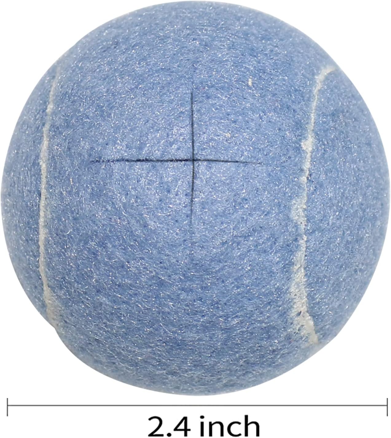 URBEST Walker Tennis Balls 4pcs Precut Heavy Duty Tennis Balls for Walkers