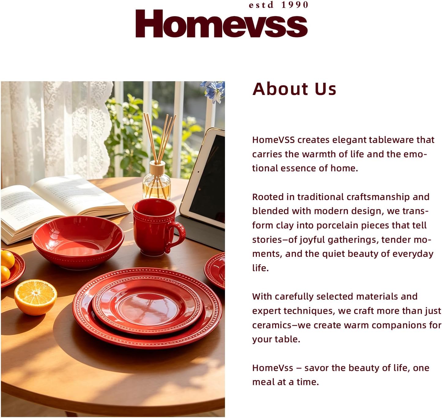 HomeVSS 20-Piece Pearl Dots Stoneware Dinnerware Set, Pink, Service for 4