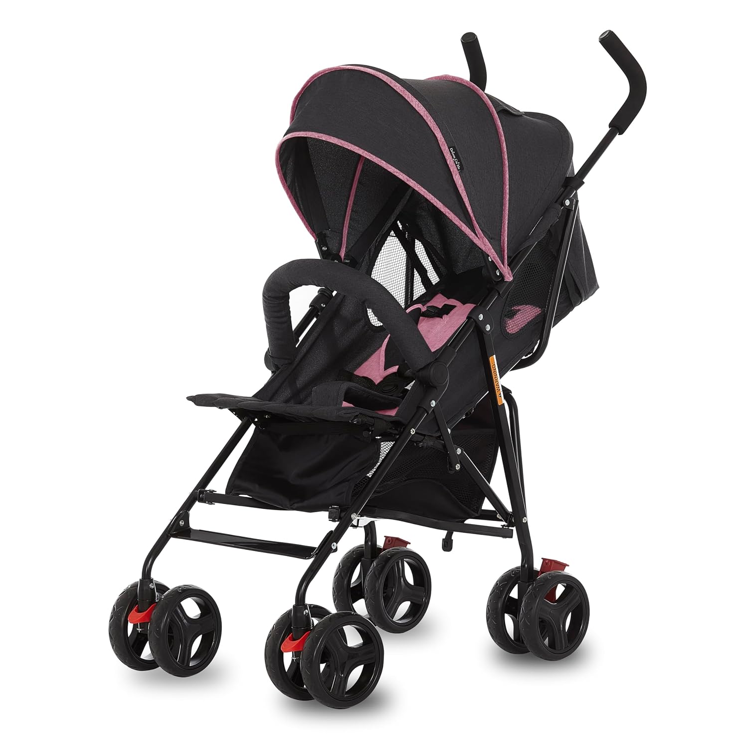 Dream On Me Vista Moonwalk Baby Stroller in Light Gray, Lightweight Infant Stroller with Compact Fold
