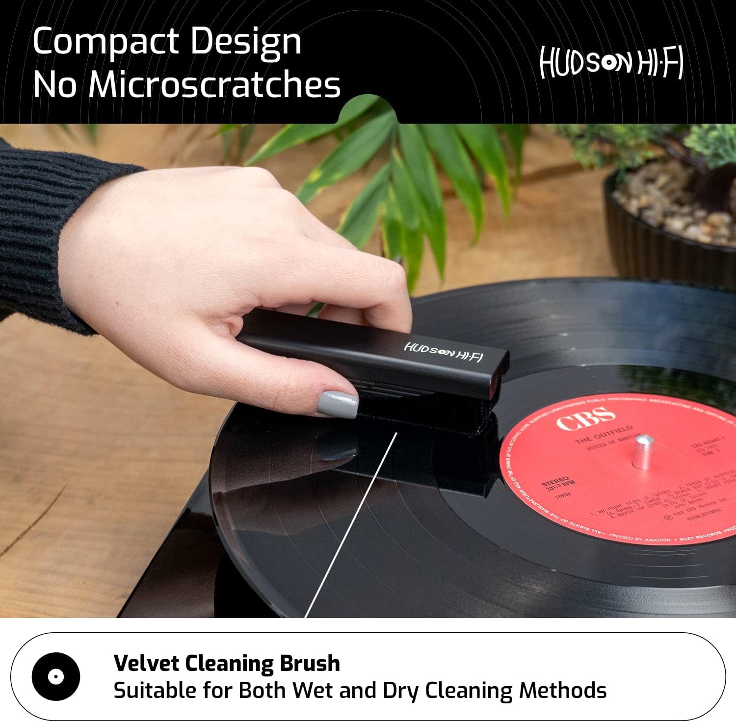 9-in-1 Vinyl Record Cleaning Kit – Anti-Static Cleaner, Carbon Fiber & Velvet Brushes, Stylus Gel, Microfiber Cloth