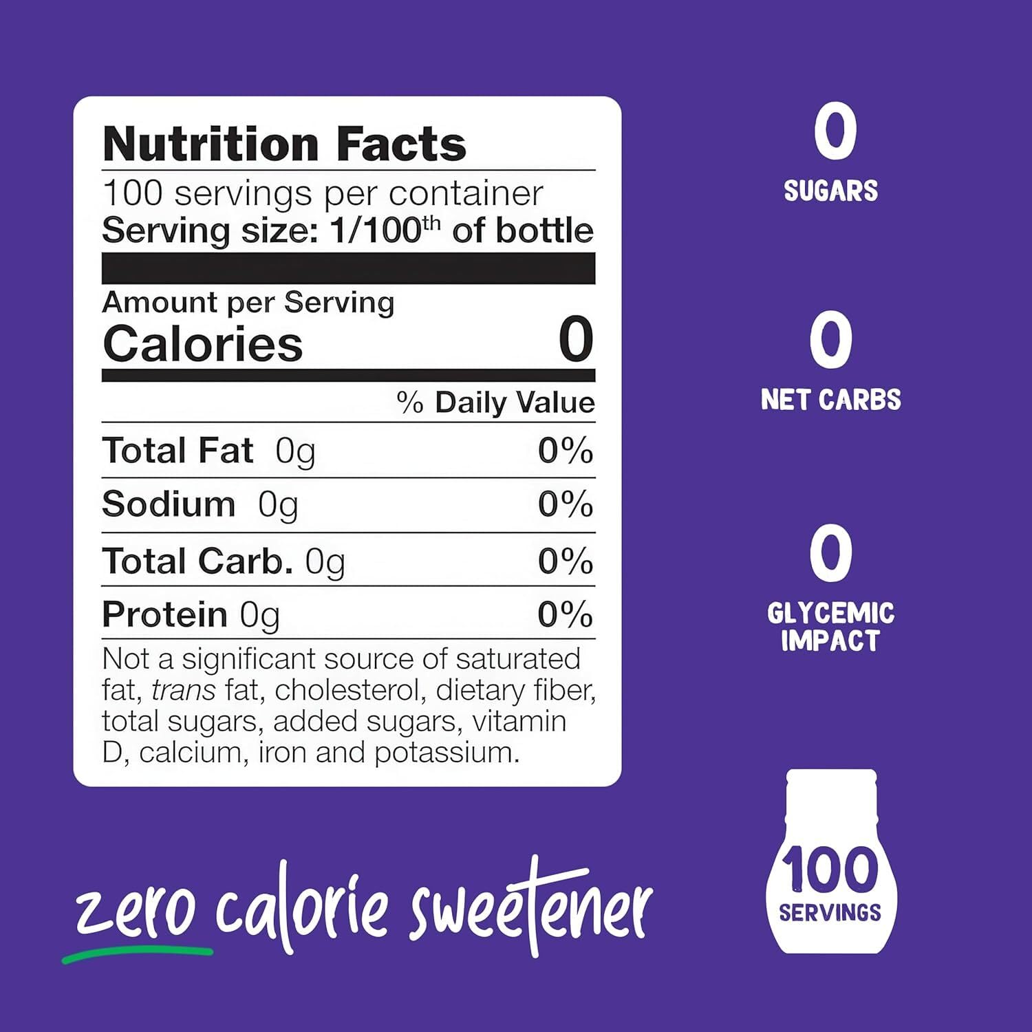 Pyure Organic Vanilla Stevia Liquid Sweetener | Sugar-Free Stevia Drops | Keto Sugar Substitute | Zero Calorie, Zero Carb, Zero Sugar | Liquid Sweetener for Coffee, Tea, Baking | 1.8 fl oz Bottle