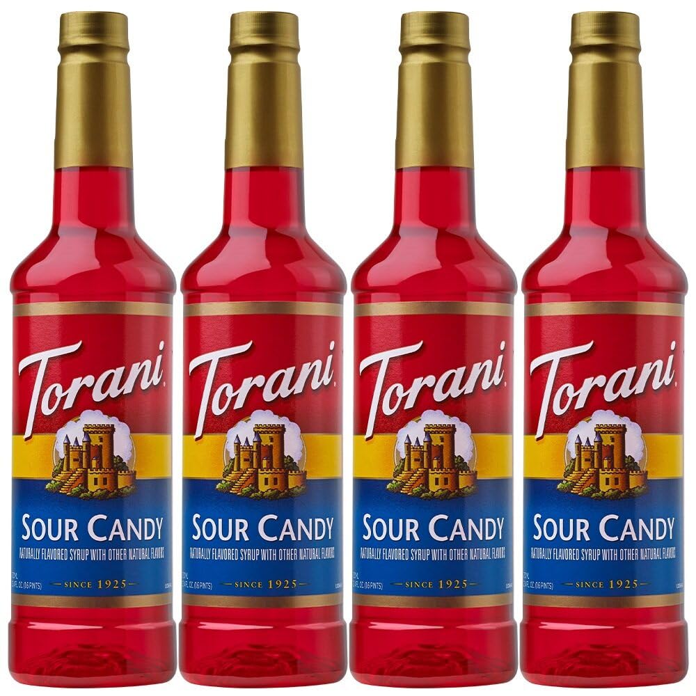 Torani Syrup, Cherry, 25.4 Ounces (Pack Of 4)