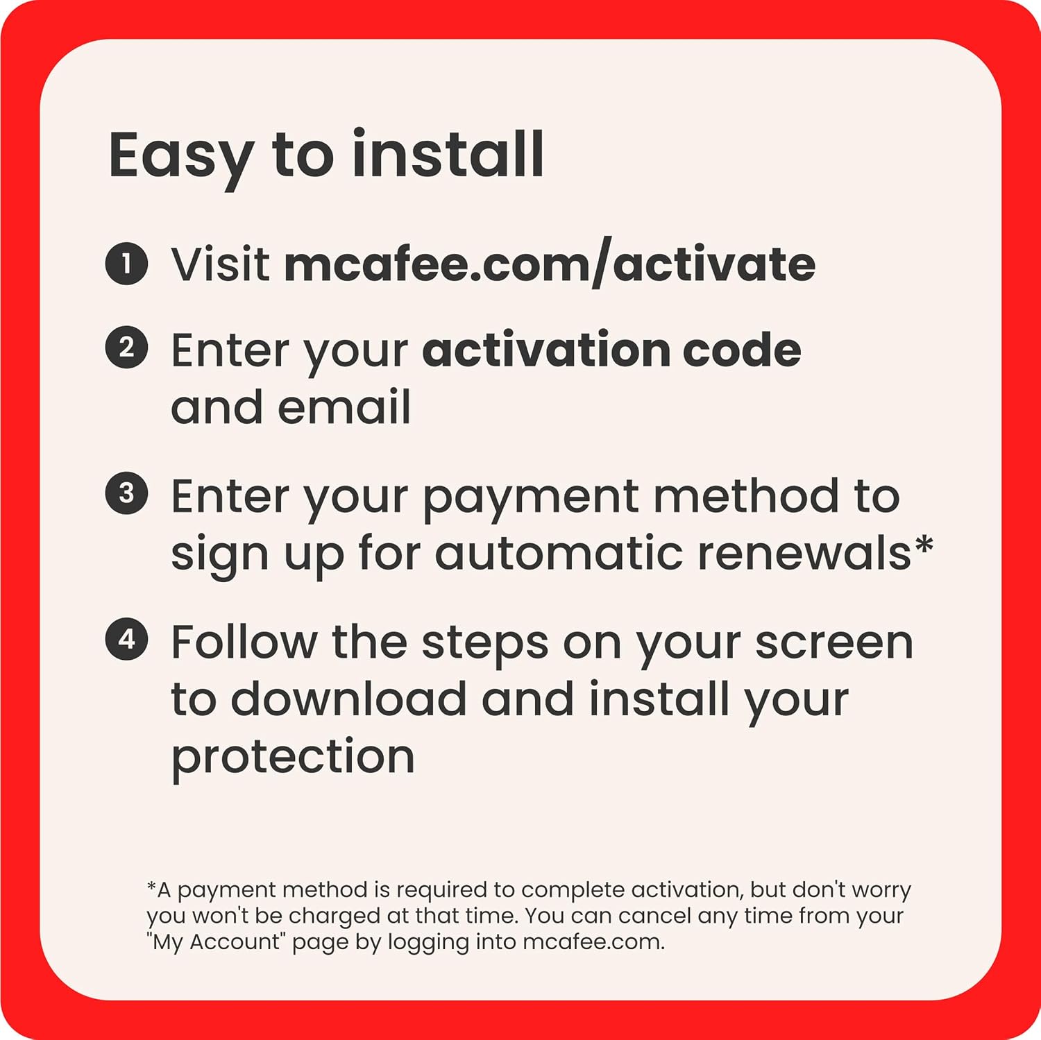 McAfee Total Protection 2026 Antivirus Software, 10+ Devices | Auto-Renews