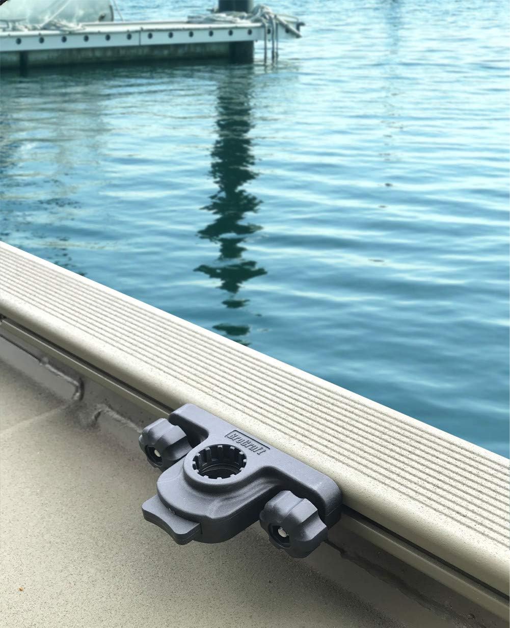 Brocraft 90 Degree Boat Track System - Versatrack & Lund Sport Track Rod Holders for Ranger Boats