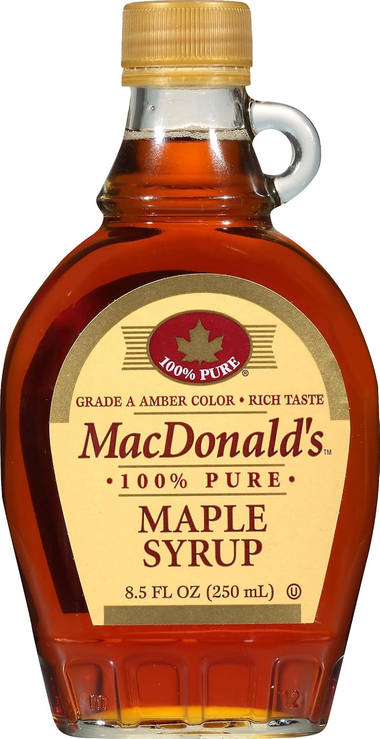 MacDonald's 100% Pure Maple Syrup, 8.5 Ounce