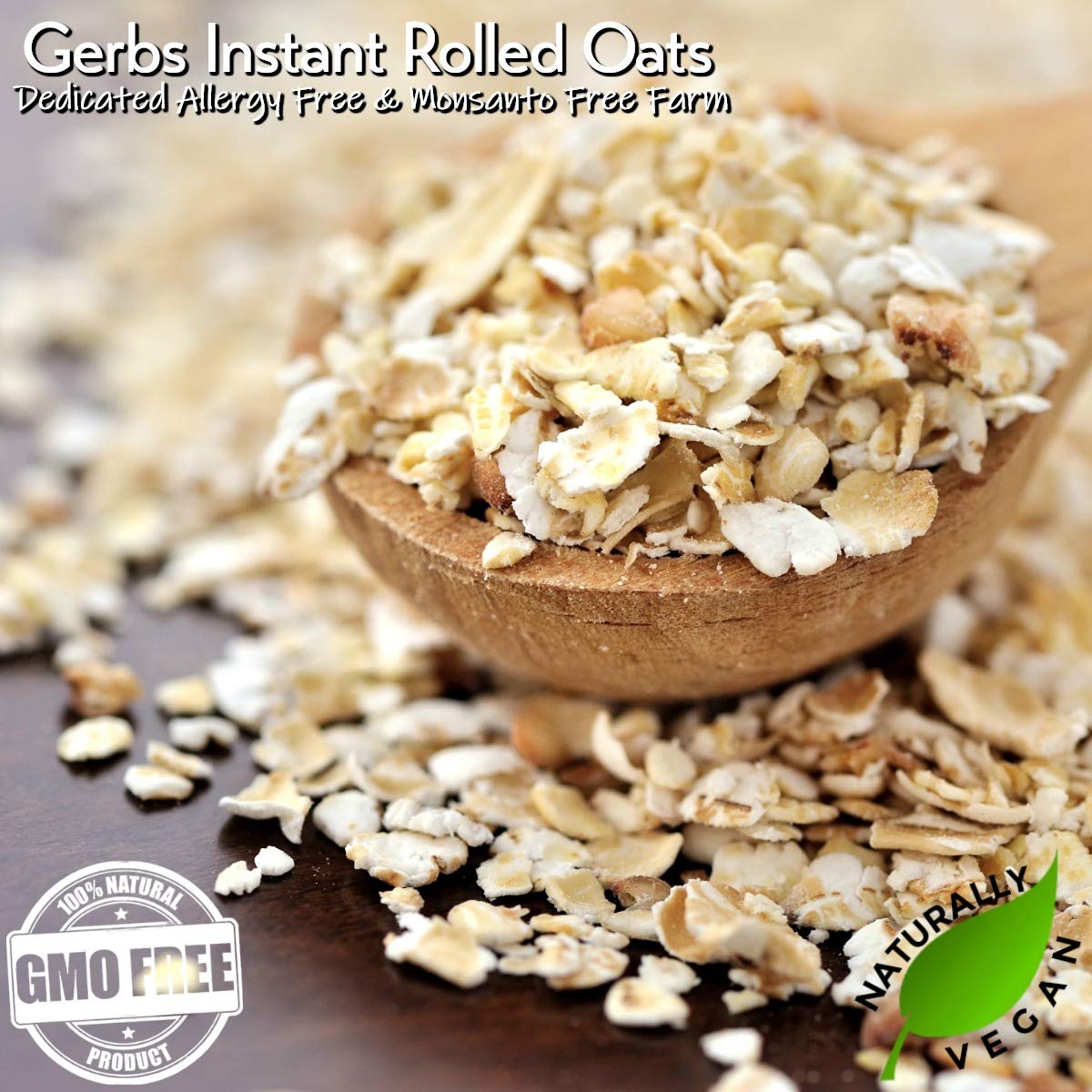 Gerbs Super 5 Seed Granola 2 lbs. | Small Batch, No Additives | Crunchy 5-Seed Blend: Pumpkin, Sunflower, Chia, Hemp & Flax | Top 14 Allergen-Free
