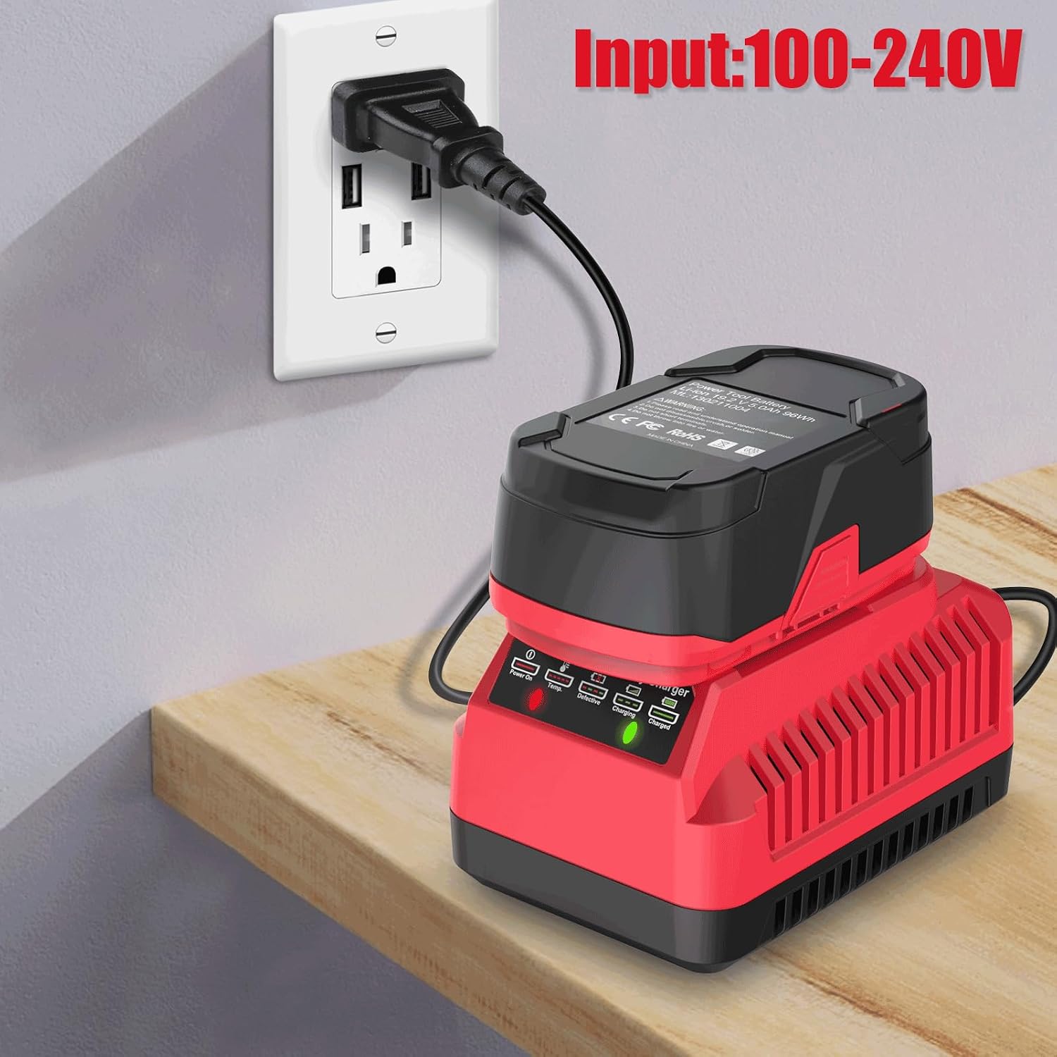 Powilling 19.2 Volt C3 Charger Replacement for Craftsman 140152004 DieHard XCP Li-ion Ni-CD Battery 1425301 1323903 130279005 11375 11376 315.PP2011