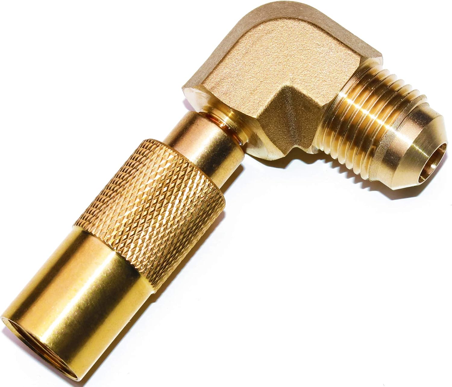 Propane Elbow Adapter 3/8 Male Flare for Blackstone 17 and 22 Inch Griddles