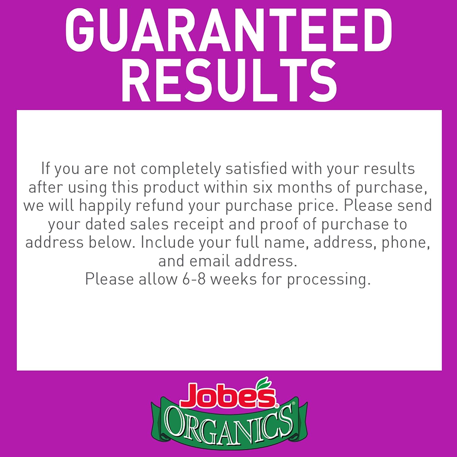 Jobe's Organics Granular Soil Amendment, Organic Soil Acidifier for Blueberry and Hydrangea Plants, 6 lbs Bag