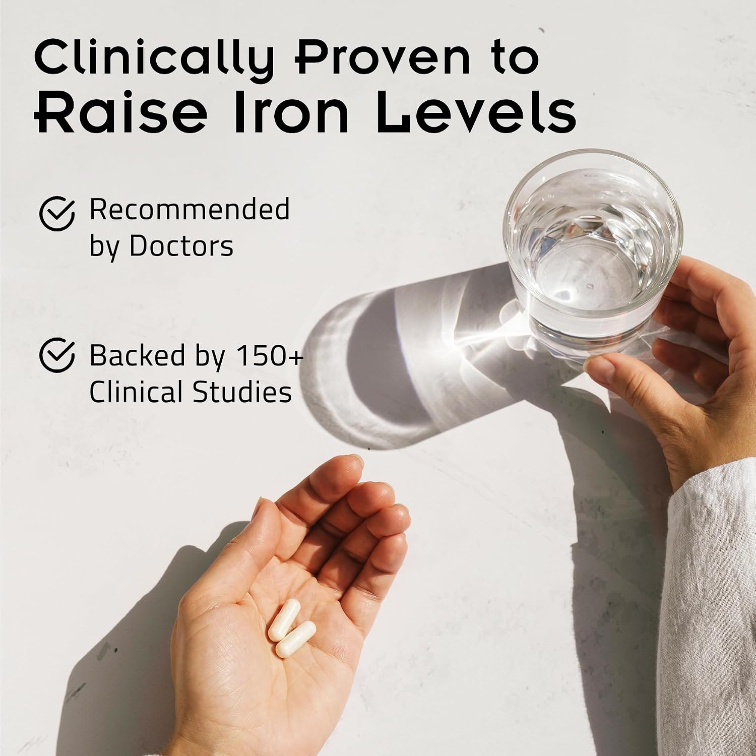 SiderAL Forte Sucrosomial Iron Supplement for Women and Men - Clinically Proven to Increase Levels without Side Effects, Gentle on Stomach