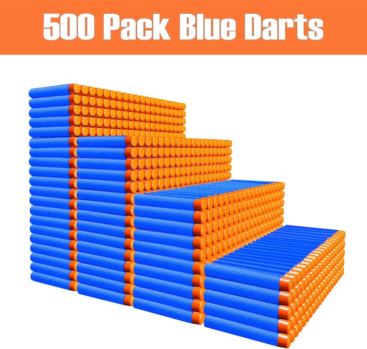 Compatible with Nerf Darts Bullets - 1000 PCS Darts Refill Pack Compatible with Nerf N-Strike Elite Series Guns Party Supplies