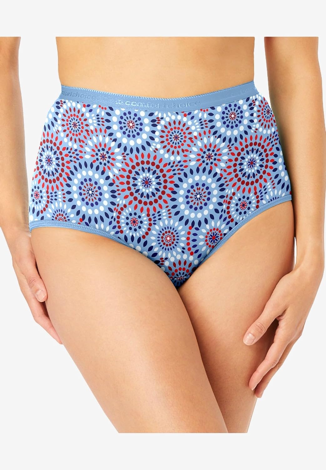 Comfort Choice Full Coverage Stretch Cotton Brief 5 Pack