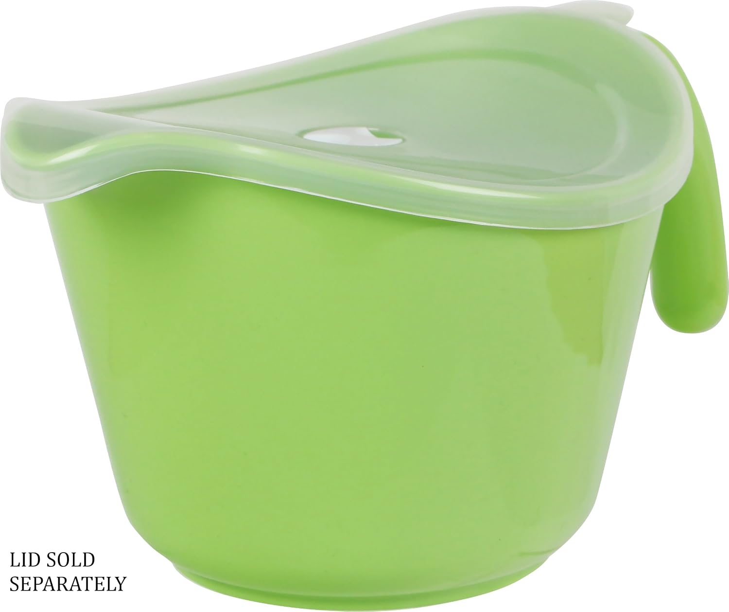 Reston Lloyd Batter Mixing Bowl with Pour Spout, 2 Quart, Heavy Duty BPA-Free Plastic - Microwave & Dishwasher Safe, Non-Slip Base