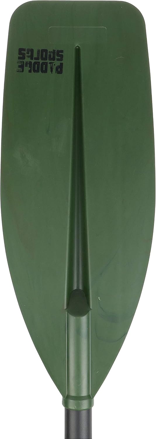 Attwood 11759-1 Canoe Paddle, Aluminum and Plastic, 4-Feet Long, Camouflage Green Blade, Ergonomic Grip