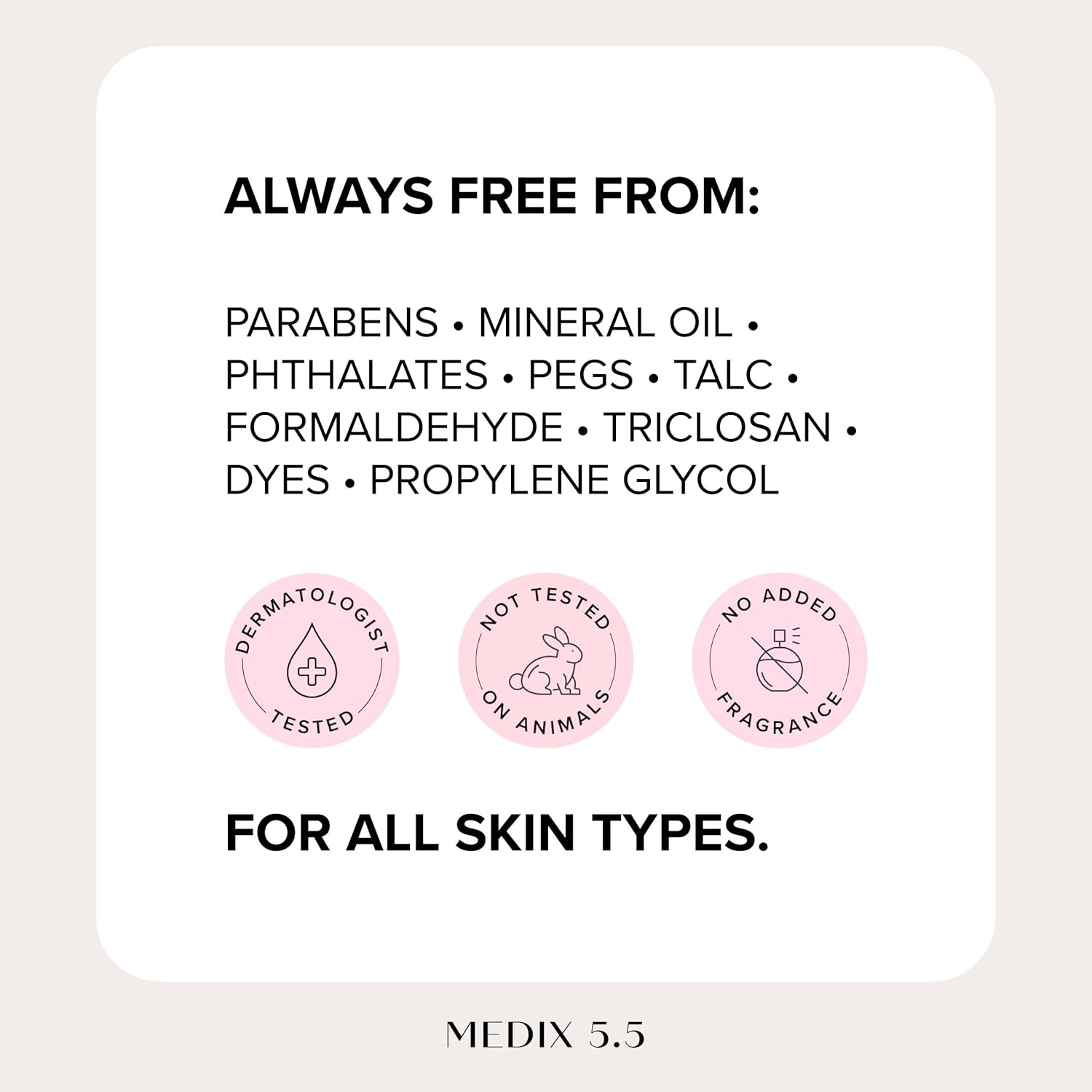 MEDIX 5.5 Collagen Cream Skin Care Face Lotion & Body Lotion For Dry Skin | Anti Aging Collagen Peptides Firming Cream Body Moisturizers Lifts, Firms, & Tightens For Younger Looking Skin, 15 Fl Oz