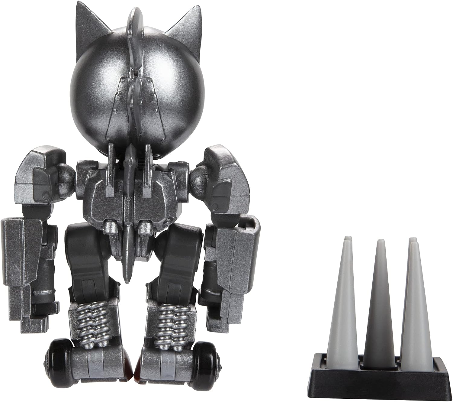 Sonic The Hedgehog 4-Inch Action Figure Mecha Sonic with Spike Trap Collectible Toy