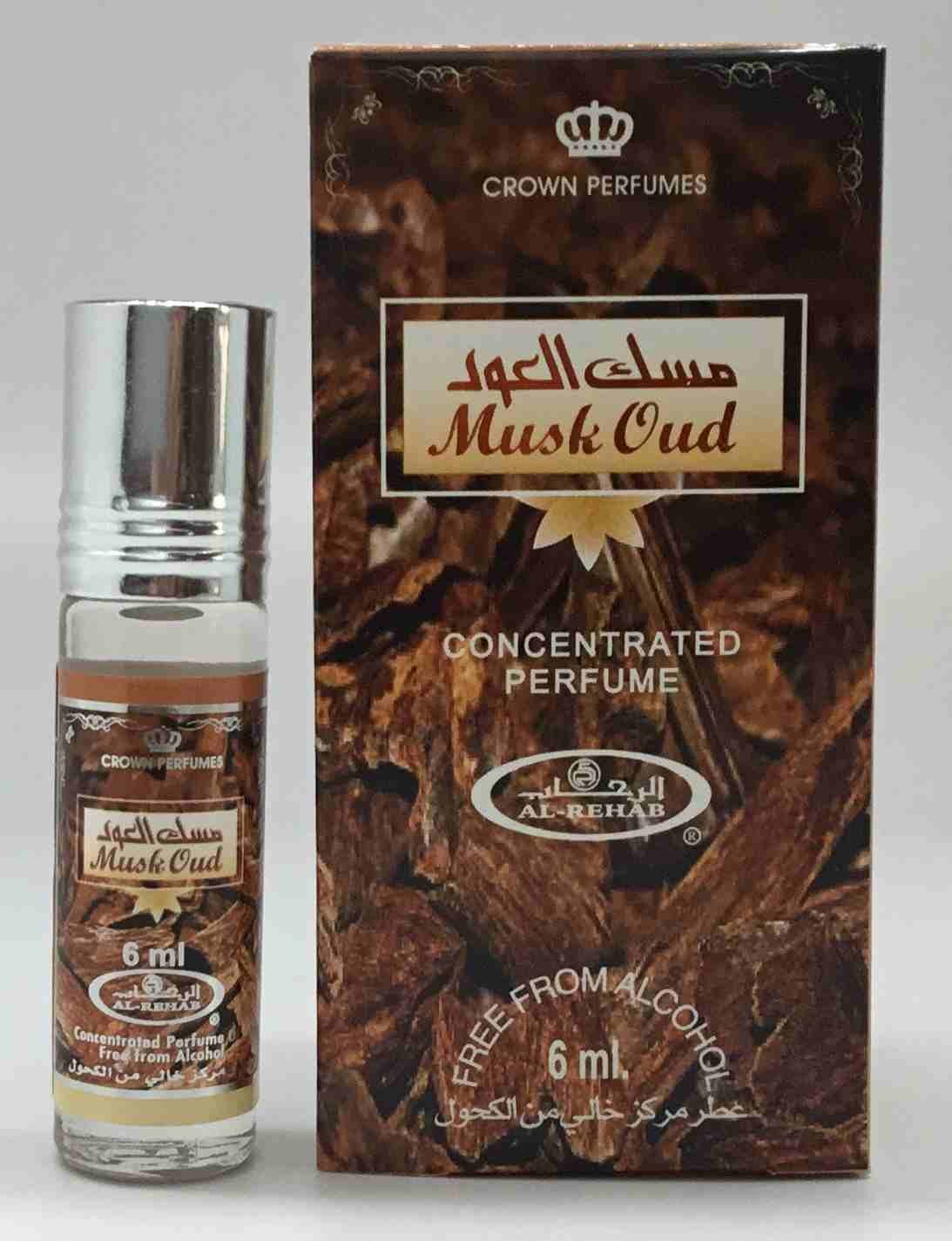 Musk Oud - Perfume Oil by Al-Rehab (6ml)