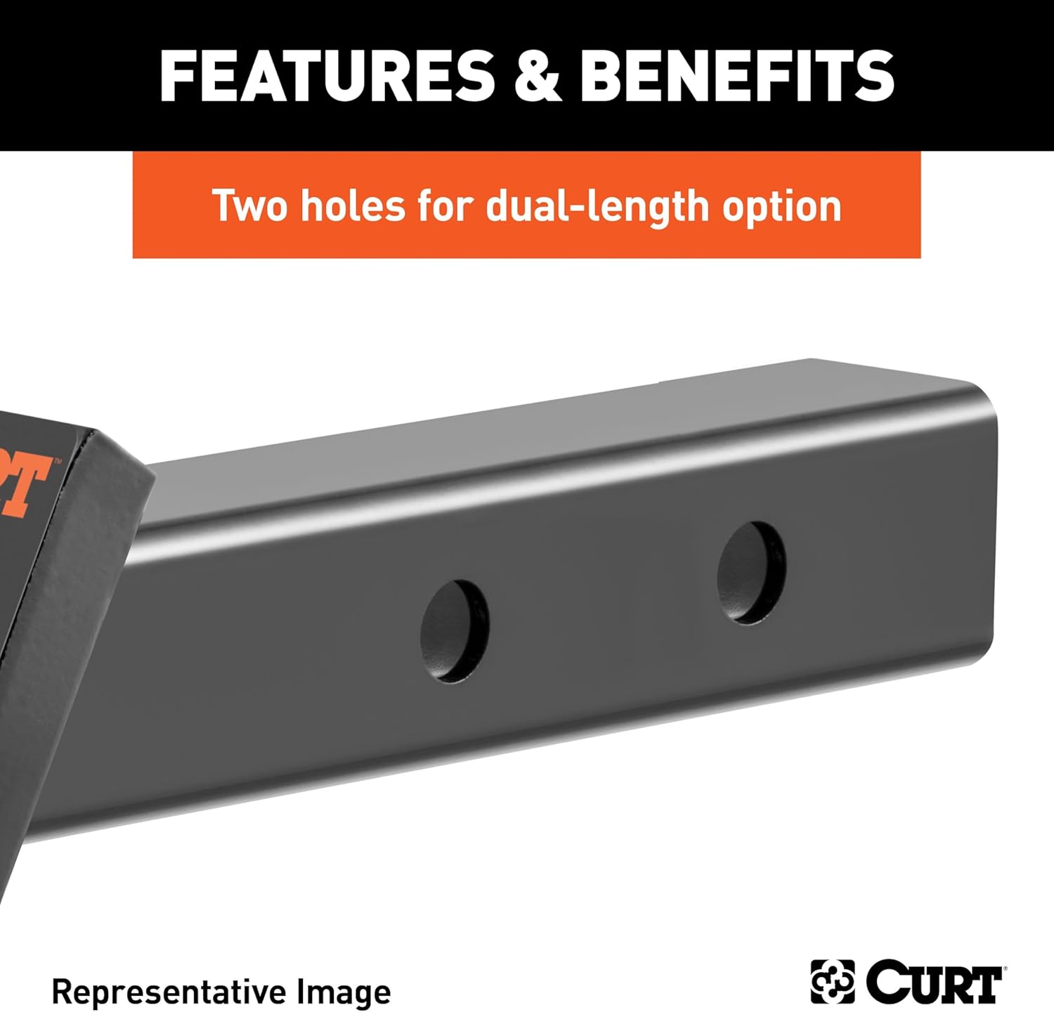 CURT Manufacturing 45230 Dual-Length 2" Ball Mount