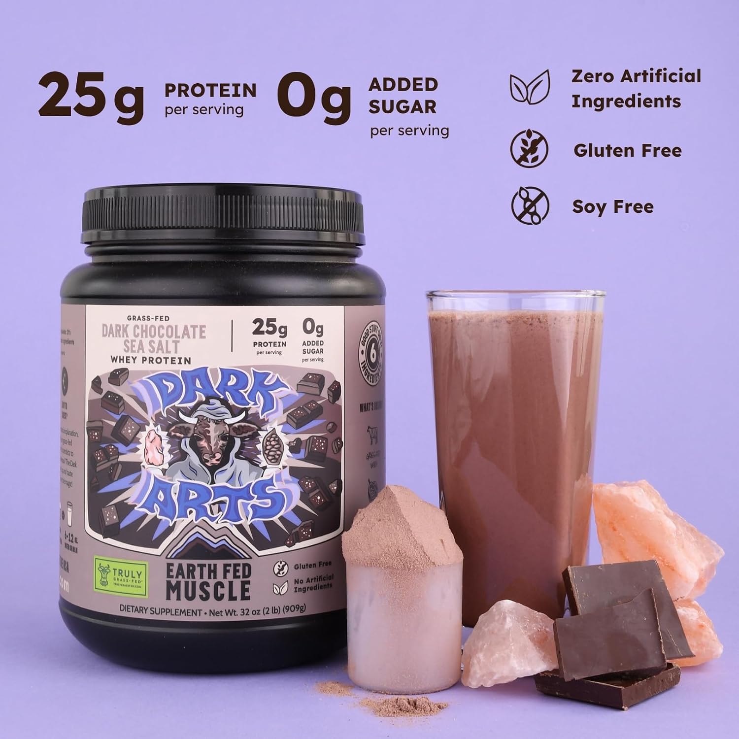 Earth Fed Muscle Whey Back Vanilla Irish Grass Fed Whey Protein Isolate | 25g protein per scoop, Third-Party Certified. Smooth vanilla, zero artificial sweeteners. Cold-processed in Ireland.