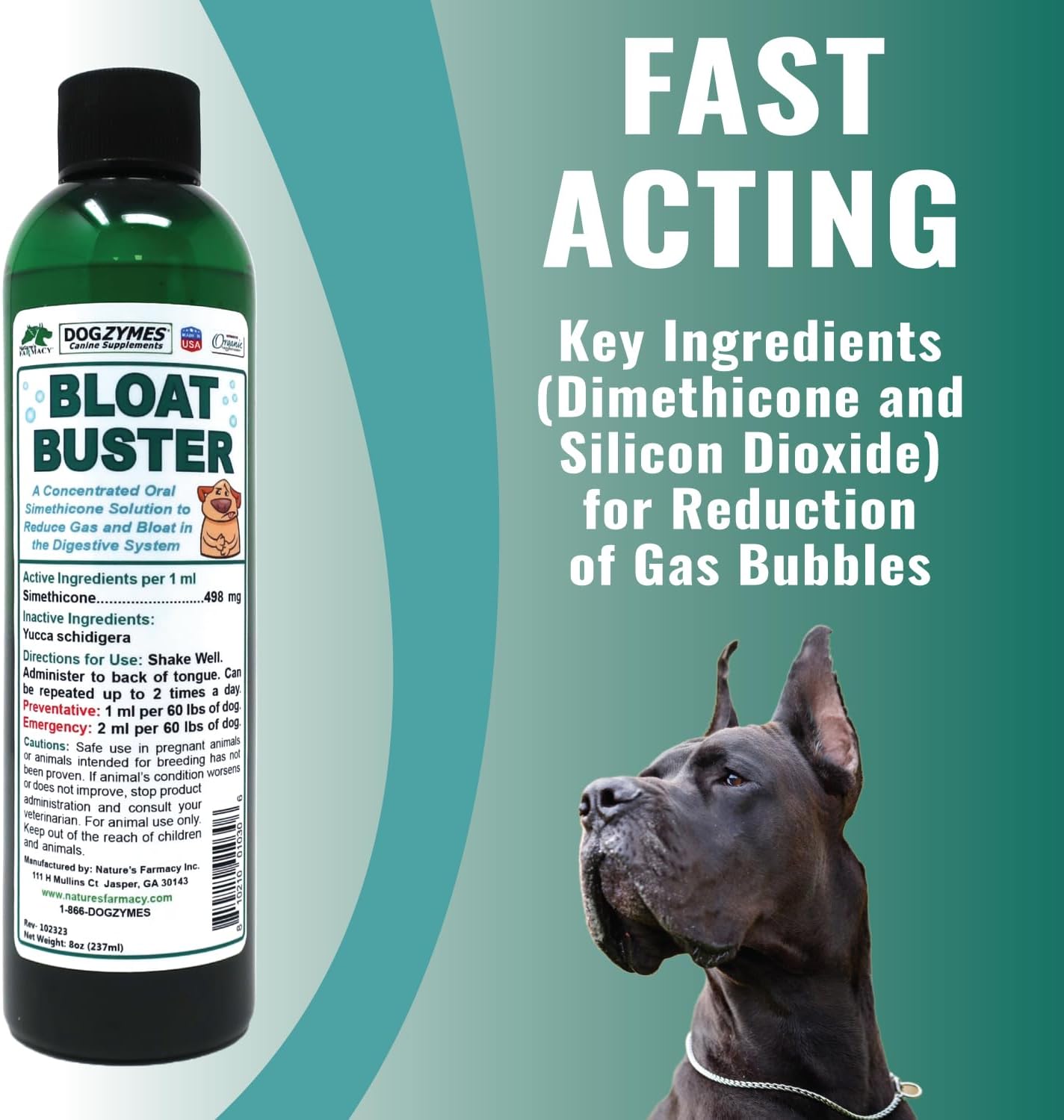 Dogzymes Bloat Buster (8 Ounce)