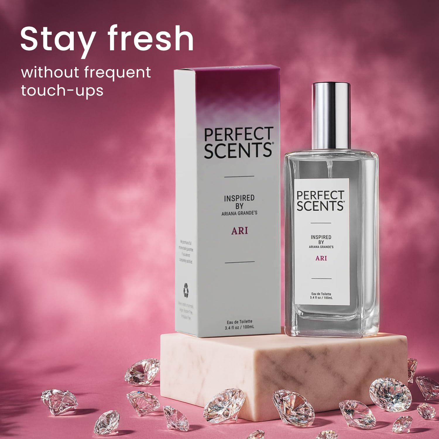 Perfect Scents Fragrances, Inspired by Juicy Couture's Juicy Couture, Women’s Eau de Toilette, Vegan, Paraben-Free, Phthalate-Free, Never Tested on Animals, 2.5 Fluid Ounces